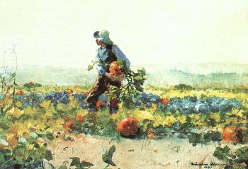 Winslow Homer : For to be a Farmer's Boy